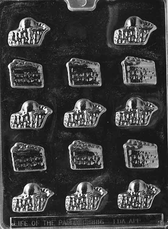 Small Pie and Cake Chocolate Mould